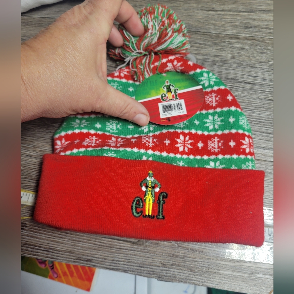Elf‎ NWT Christmas Movie Winter Hat Adult One Size Unisex